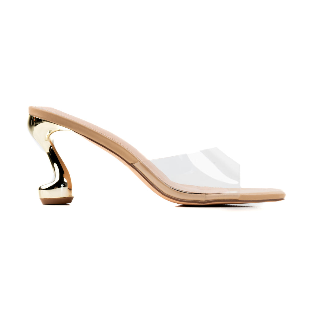 Sandalias Transparentes Arabela