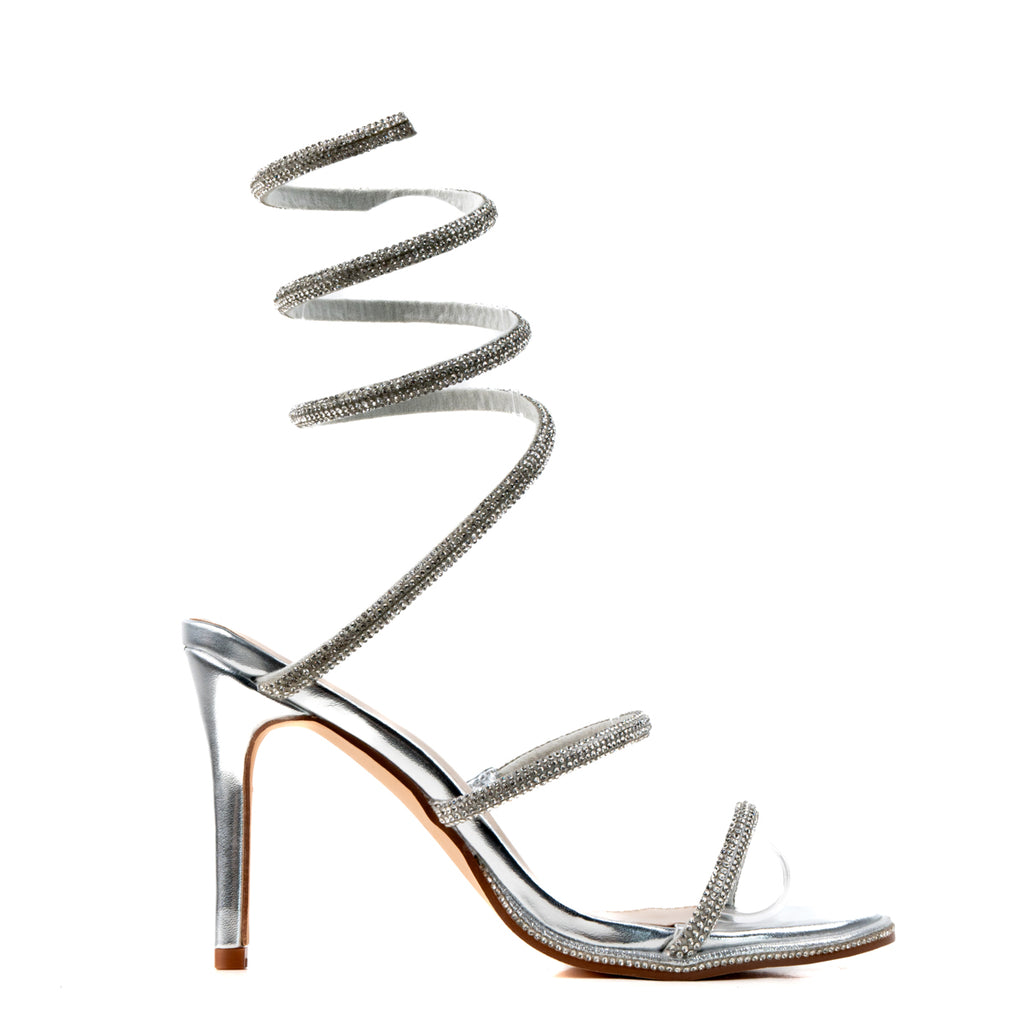 Sandalias Plata Alexia