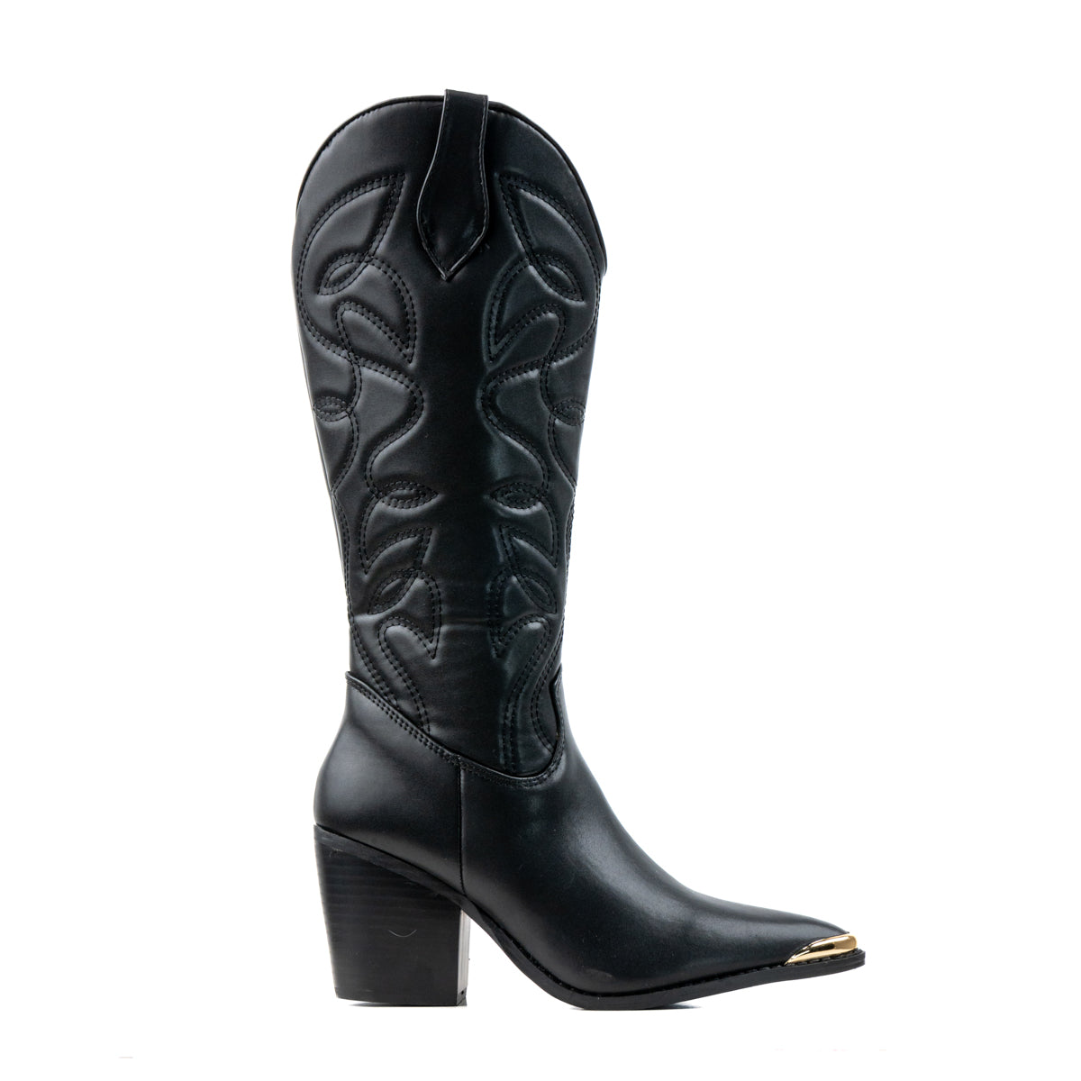 Botas Vaqueras Negras Kate