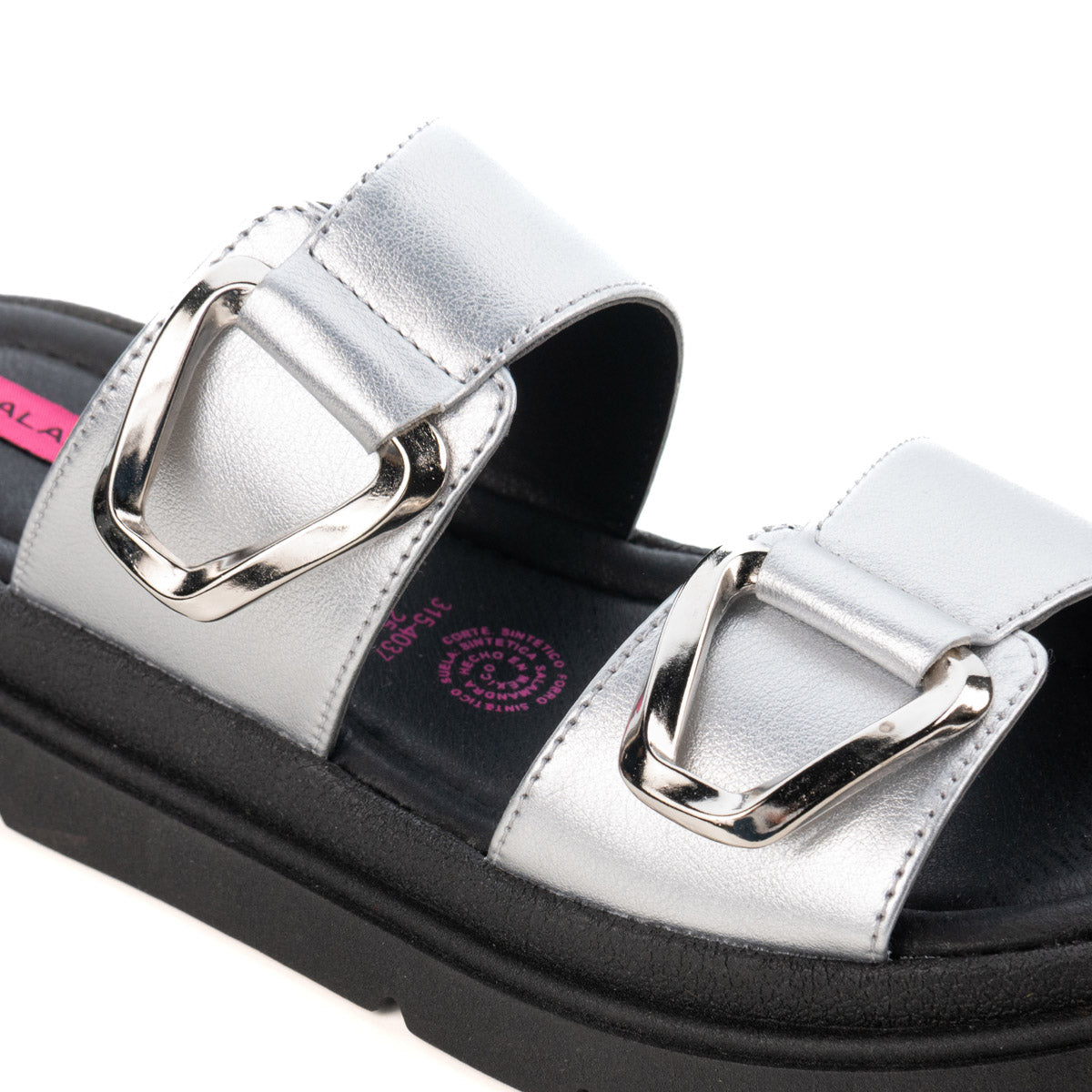 Sandalias Plata 3154037
