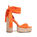 Sandalias Naranjas Lucy