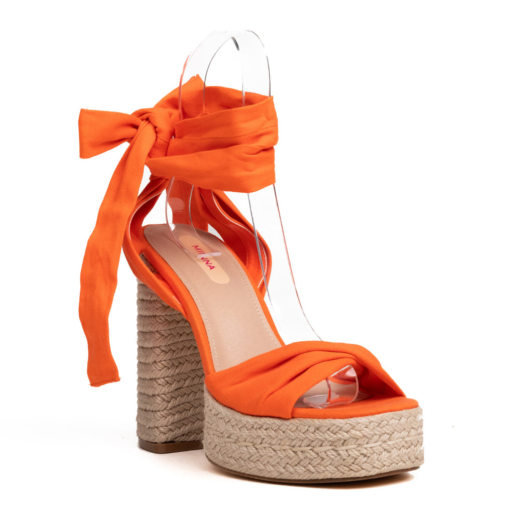 Sandalias Naranjas Lucy