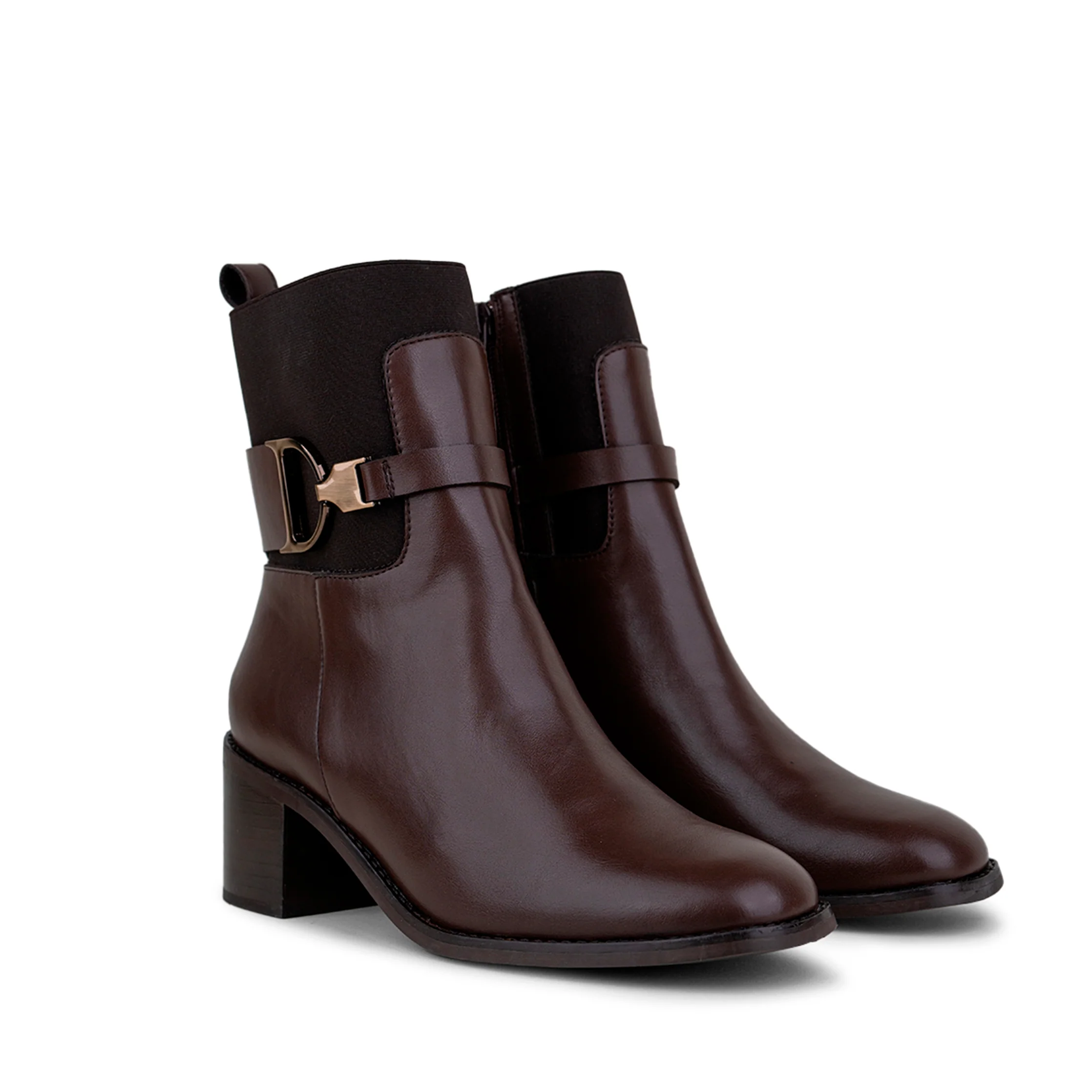 Botines Cafes 993001