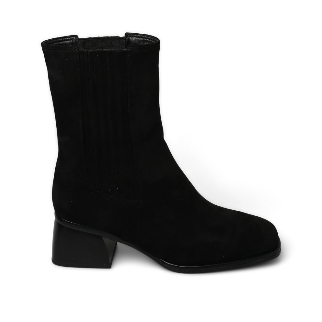 Botines Negros de Gamuza 430200
