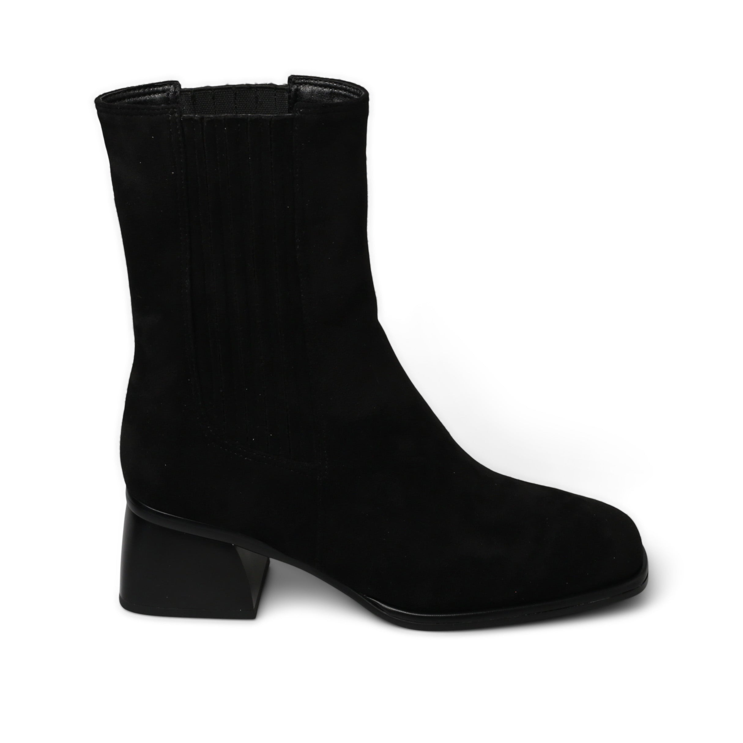 Botines Negros de Gamuza 430200
