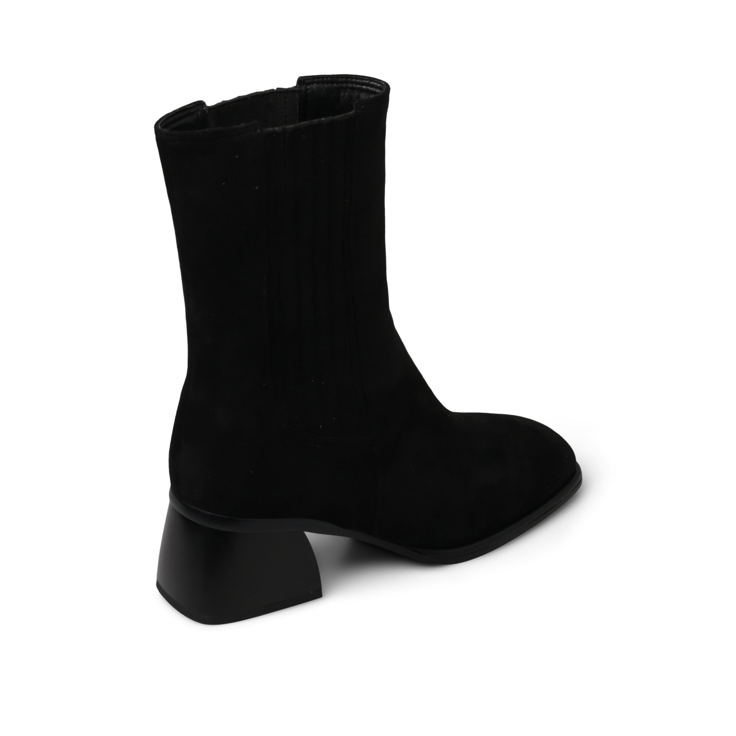 Botines Negros de Gamuza 430200