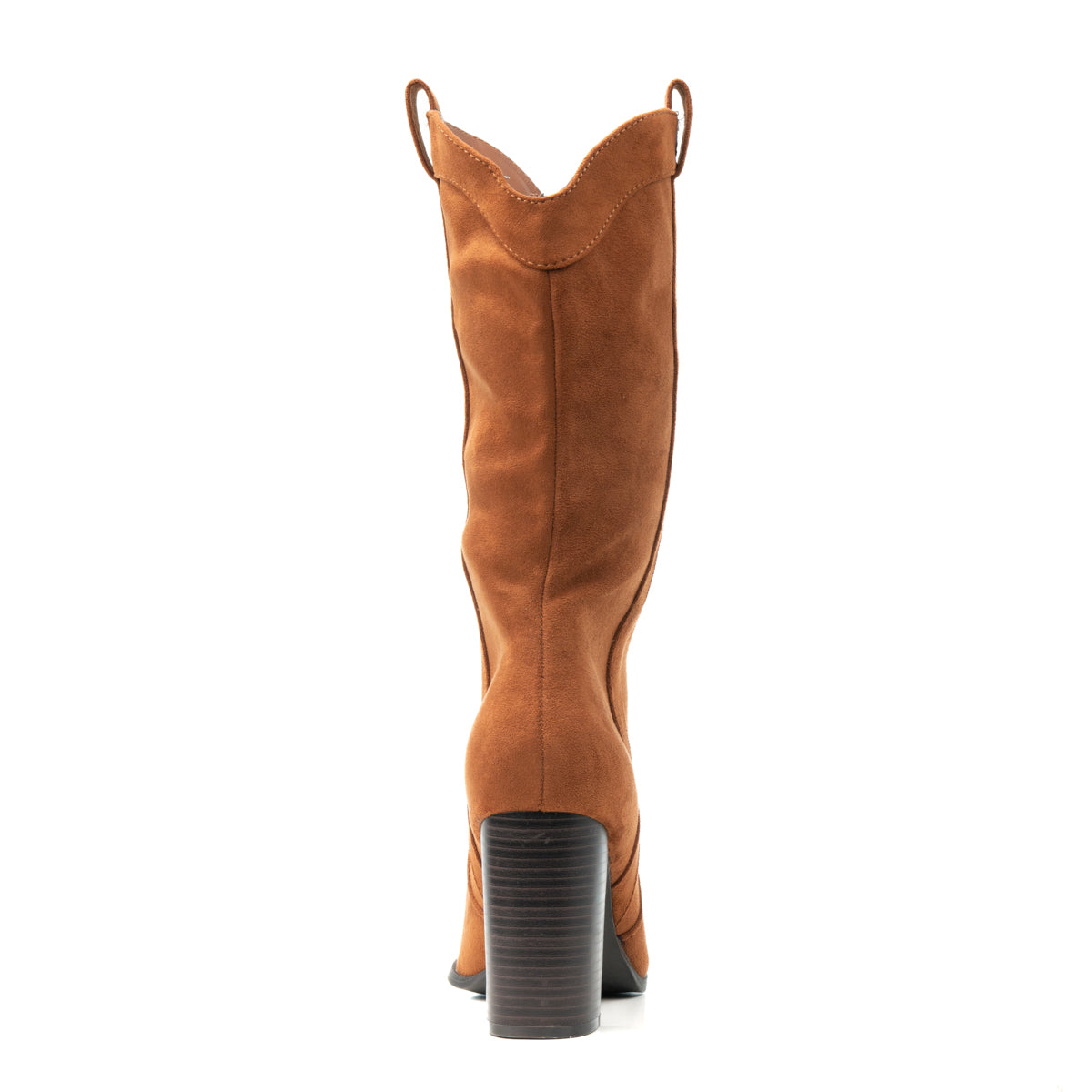 Botas Camel de gamuza Amaral