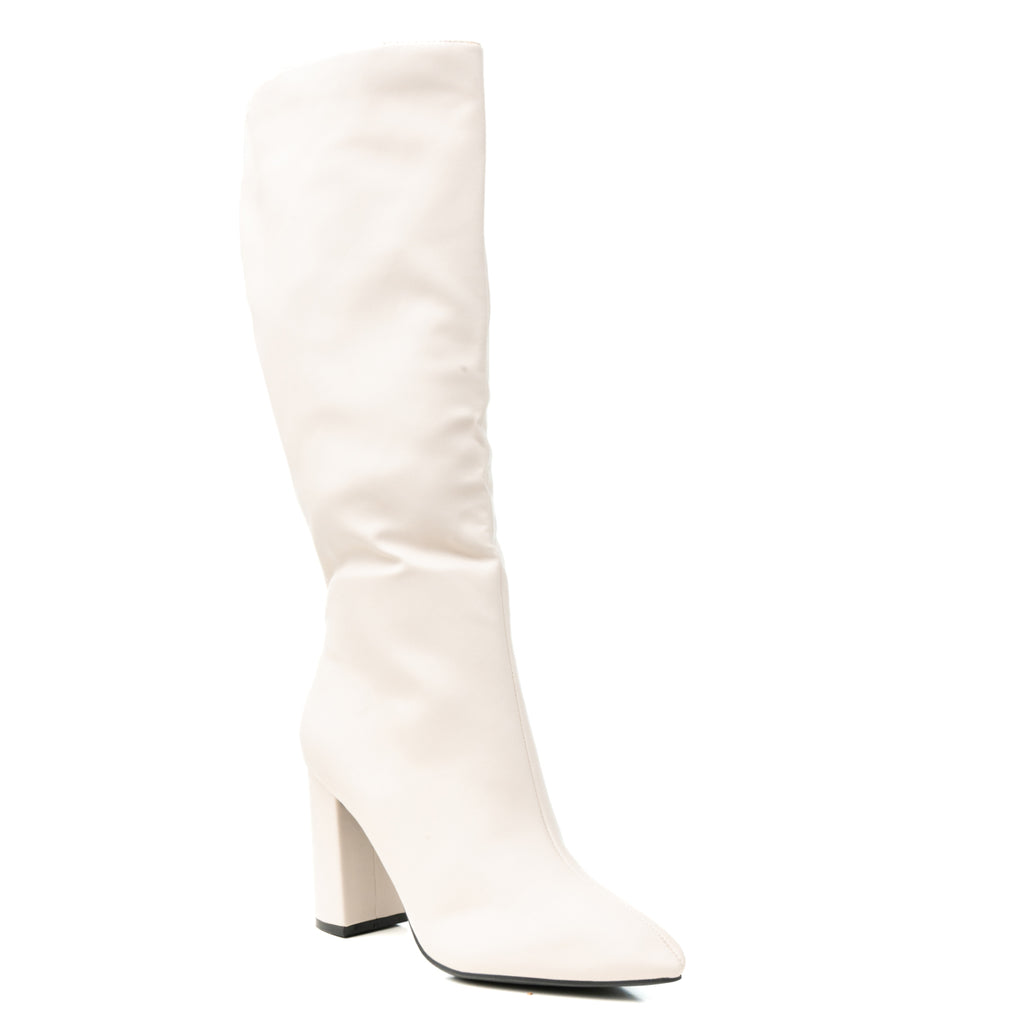 Botas Blancas Adela