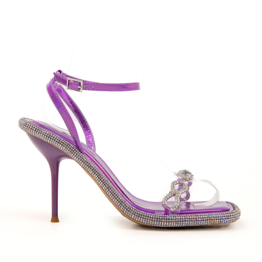 Sandalias moradas sales